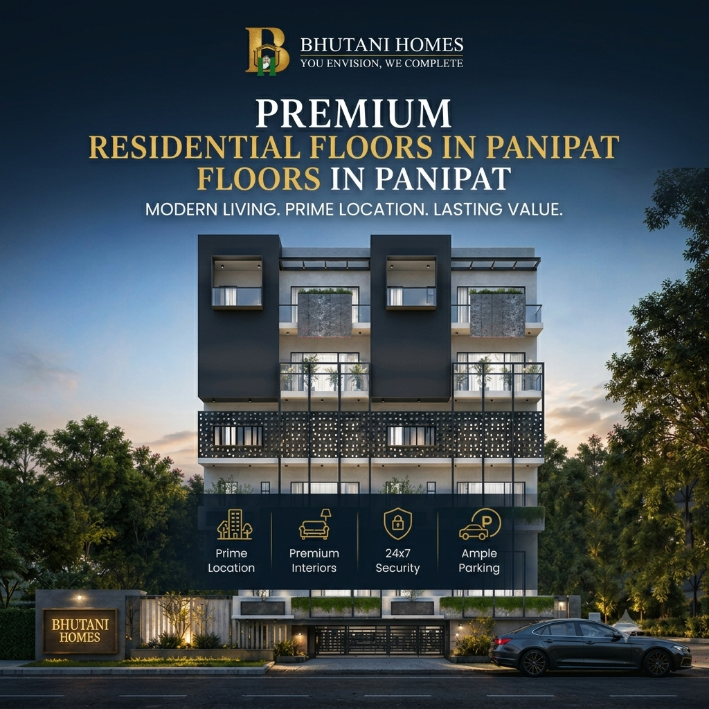 How Bhutani Homes Offers Best Property in M3M City Panipat for Luxury Living?