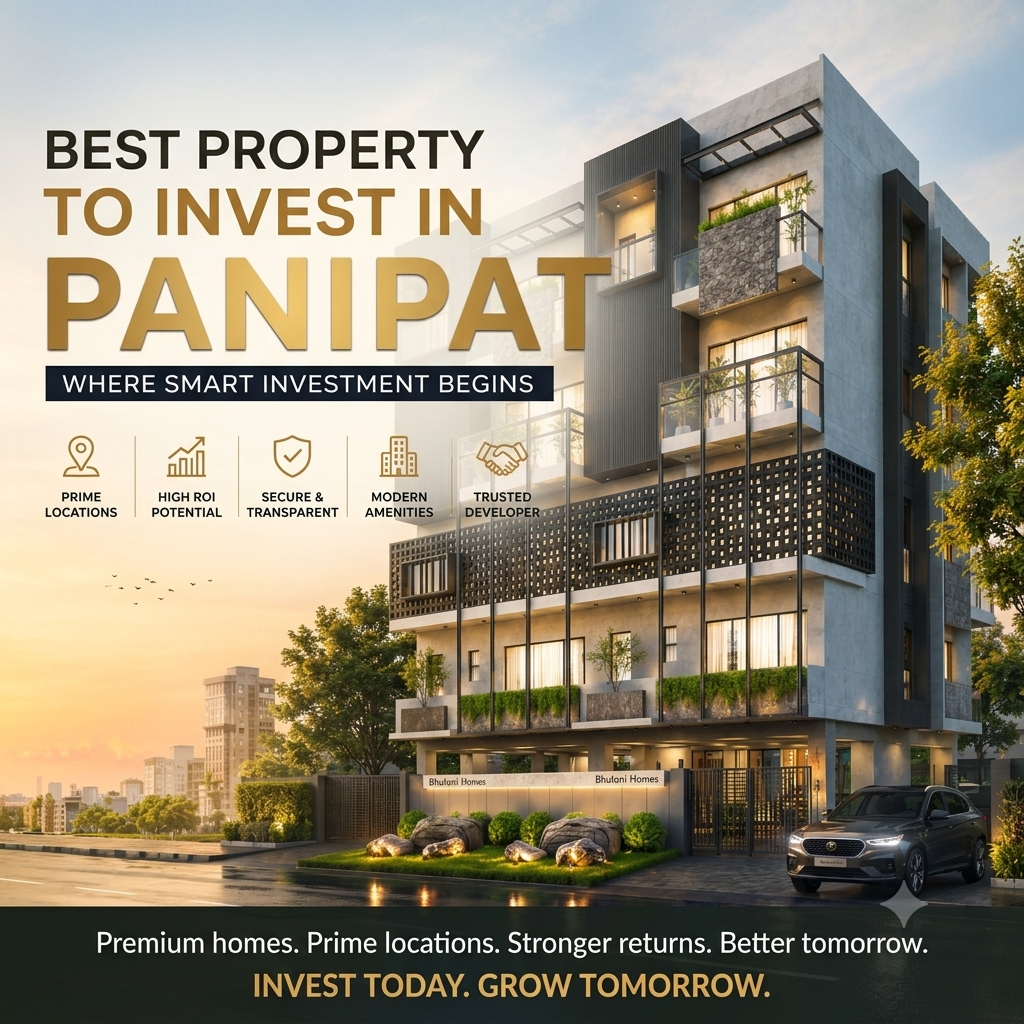 Why bhutani homes is considered to be the best property to invest in panipat