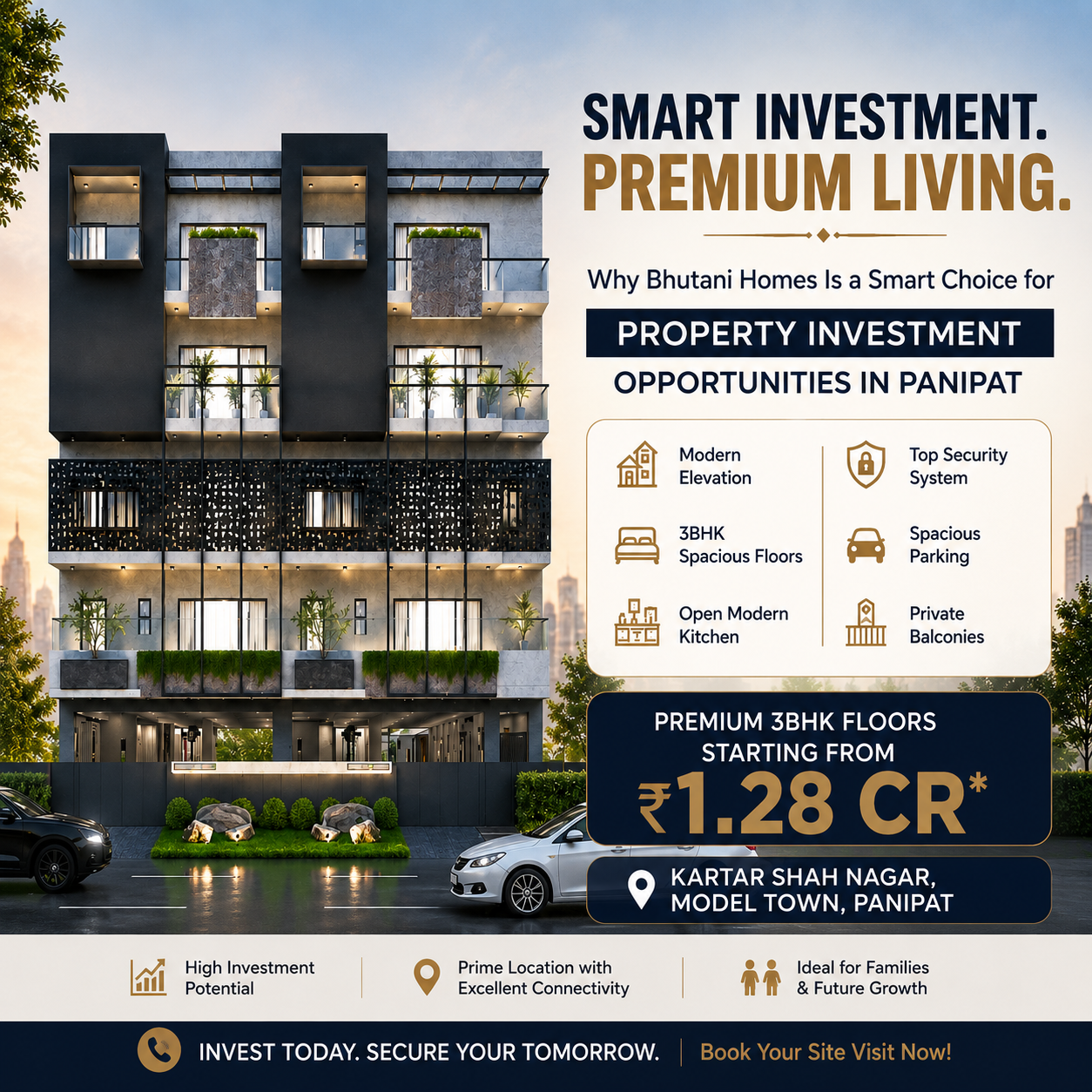 Why Bhutani Homes Is a Smart Choice for Property Investment Opportunities in Panipat