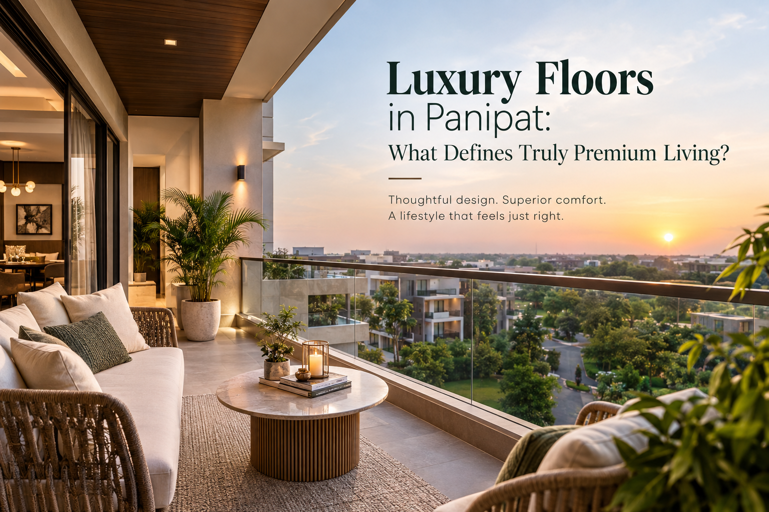 Luxury Floors in Panipat: What Defines Truly Premium Living?