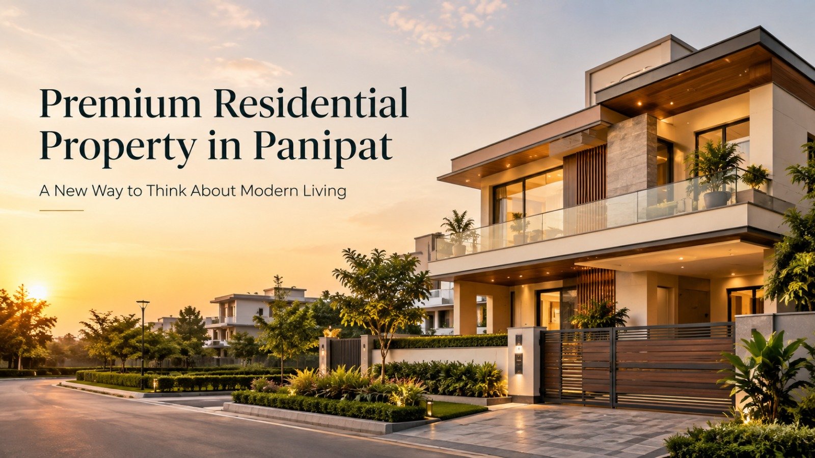 Premium Residential Property in Panipat by Bhutani homes.