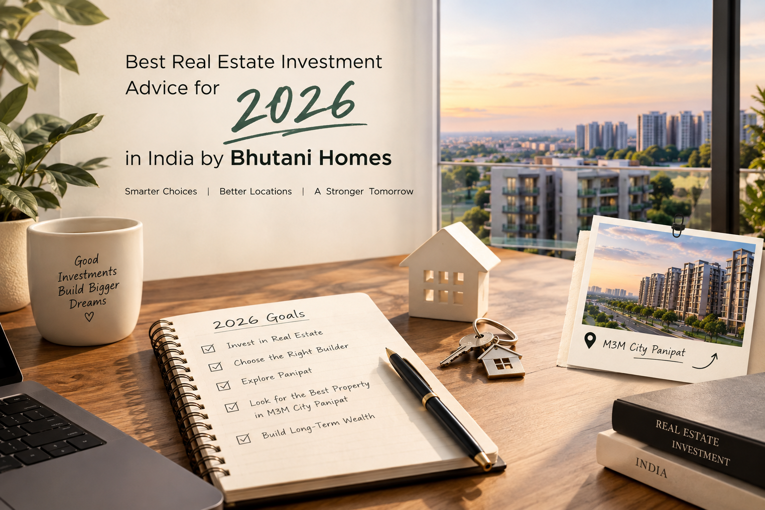 Best Real Estate Investment Advice for 2026 in India by Bhutani Homes